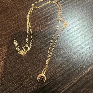 Aquarius necklace - gold fill